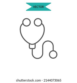 first aid icons  symbol vector elements for infographic web