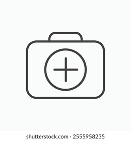 First aid isolated icon. vector illustration.