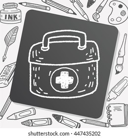 First aid kit doodle