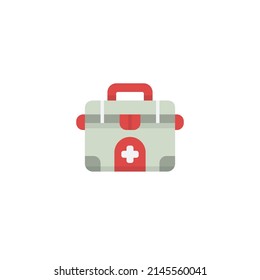 Kit de primeros auxilios - Diseño de iconos planos