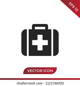 First aid kit icon