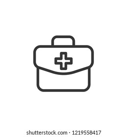 First aid kit icon