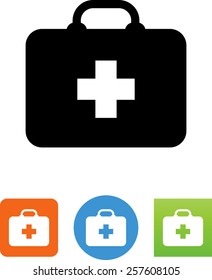 First aid kit icon