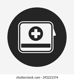 First aid kit icon