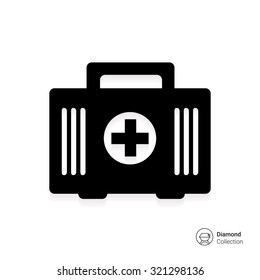 First aid kit icon