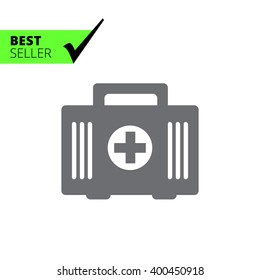 First aid kit icon