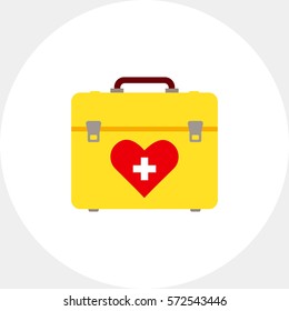First aid kit icon