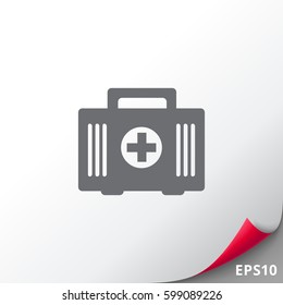 First aid kit icon