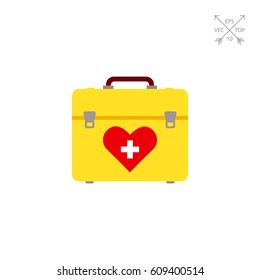 First aid kit icon