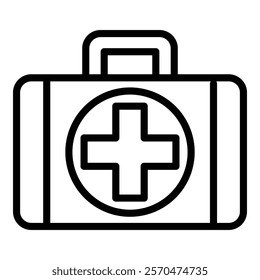 First Aid Kit Icon Element For Design