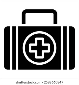 First Aid Kit Icon Element For Design