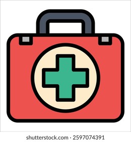 First Aid Kit Icon Element For Design