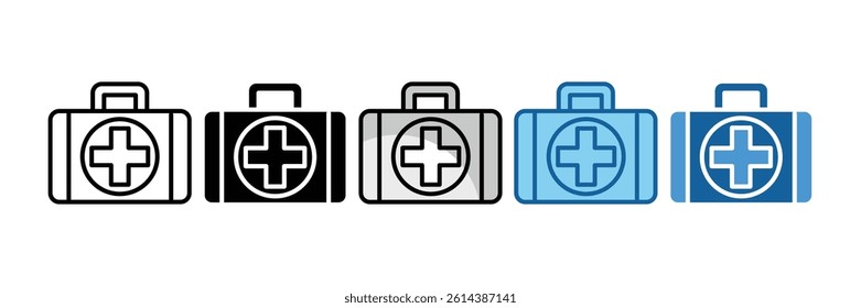 First Aid Kit Icon Element For Design