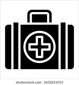First Aid Kit Icon Element For Design