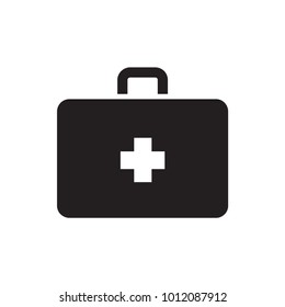 first aid kit icon illustration isolated vector sign symbol