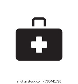 first aid kit icon illustration isolated vector sign symbol