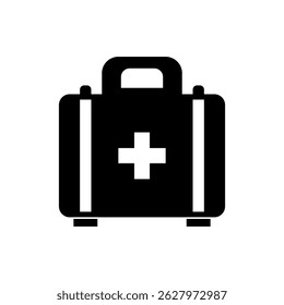 Icono del kit de primeros auxilios, Vector moderno aislado sobre fondo blanco.