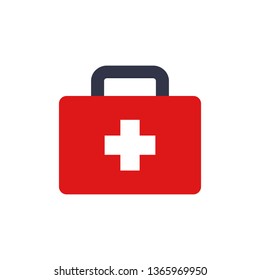 First Aid Kit icon on white background
