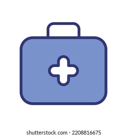 First Aid Kit icon on white background