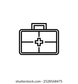 First aid kit icon representing health or emergency care.
