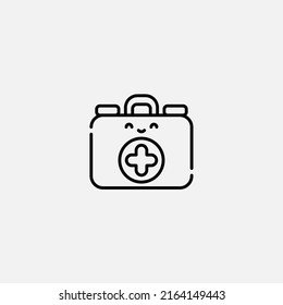 First aid kit icon sign vector,Symbol, logo illustration for web and mobile