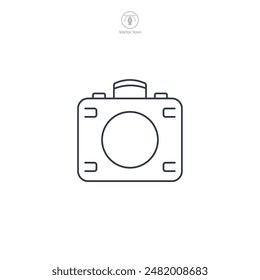 First Aid Kit Icon symbol vector illustration isolated on white background