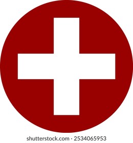 Signo del icono del kit de primeros auxilios para el elemento de los App del Web aislado en el fondo blanco. Concepto de emergencia médica diseño de Ilustración vectorial