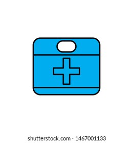 first aid kit icon template