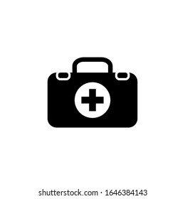 First Aid Kit Icon Vector Illustration