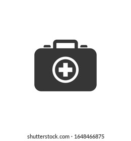 First Aid Kit Icon Vector Illustration