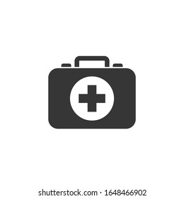 First Aid Kit Icon Vector Illustration