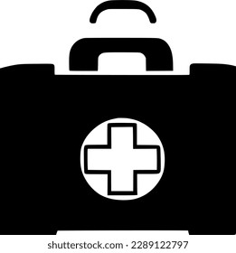 first aid kit icon vector symbol design illustration