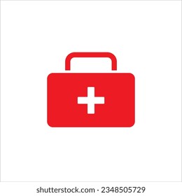 first aid kit icon vector illustration symbol