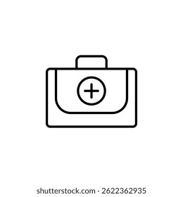 First Aid Kit icon vector