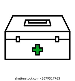 a first aid kit illustration