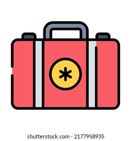 first aid kit Modern concepts design, vector illustration