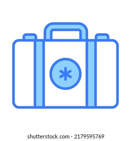 kit de primeros auxilios Diseño de conceptos modernos, ilustración vectorial