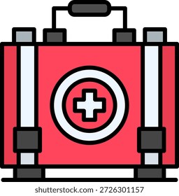 First Aid Kit New Creative Icon Design Vector