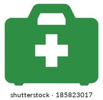 First aid kit vector icon