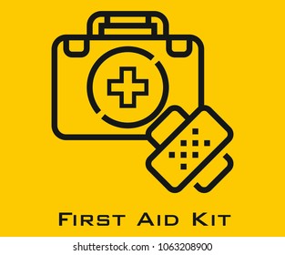 First Aid Kit vector icon