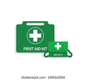 First aid kit vector icon