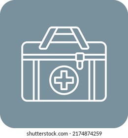 First Aid Kit vector icon. Can be used for printing, mobile and web applications.