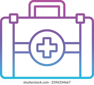 First Aid Kit vector icon. Can be used for printing, mobile and web applications.