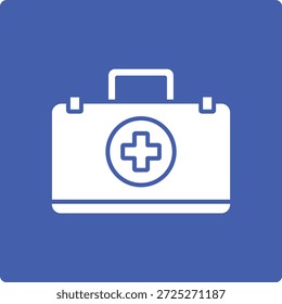 First aid kit vector icon. Can be used for printing, mobile and web applications.