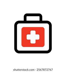 first aid kit vector illustration design