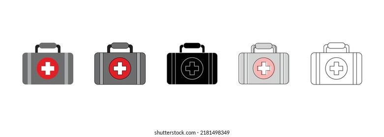 First Aid Kit Vector Type Icon