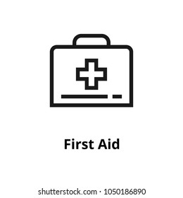 First aid Line icon