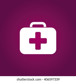 First aid or medical kit icon