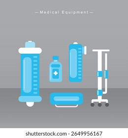 First Aid and Medical Supplies – Vector Illustration Bundle