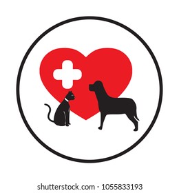 First aid pet icon